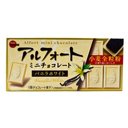 Какао-печенье мини с белым шоколадом Alfort Bourbon, Япония, 55 г Акция