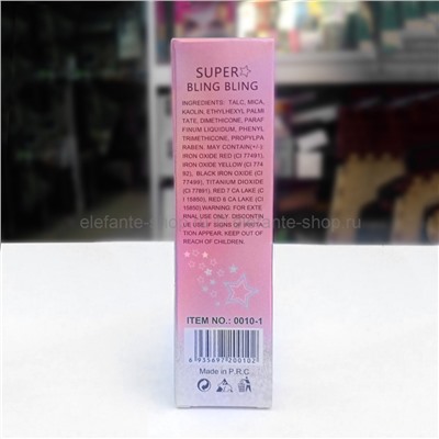 Хайлайтер для лица и тела Sparcli Super Bling Bling Magic Colour Shiner Pink Bottle 9g