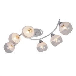 Потолочный светильник Escada 539/6 E27*60W White/Chrome