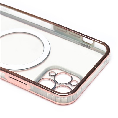 Чехол-накладка - SM016 SafeMag для "Apple iPhone 11 Pro" на ремешке (rose gold) (215627)