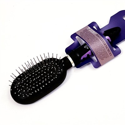 Массажная расческа для волос Zebo, цвет в ассортименте, S-9551SHTFU-608416, арт.252.465