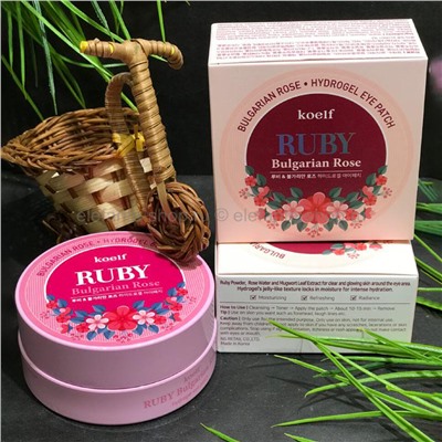 Гидрогелевые патчи Koelf Ruby & Bulgarian Rose Eye Patch (78)