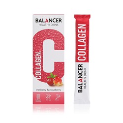 Гринвей Напиток Balancer Collagen со вкусом «Клюква - морошка», 10 стиков