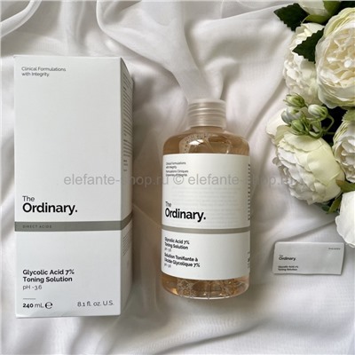 Тоник с гликолевой кислотой The Ordinary Glycolic Acid 7%  240ml (106)