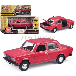 Машина металл LADA "Ваз-2105" 1997 12 cm, (двери, багаж) инерц.