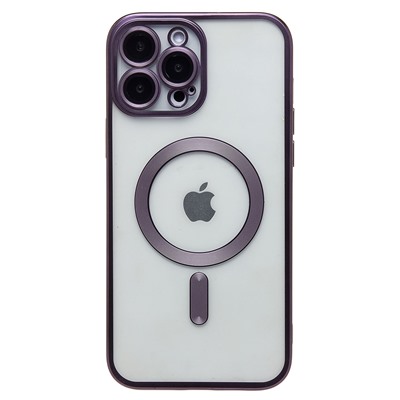 Чехол-накладка - SM027 SafeMag для "Apple iPhone 13 Pro Max" (dark violet)