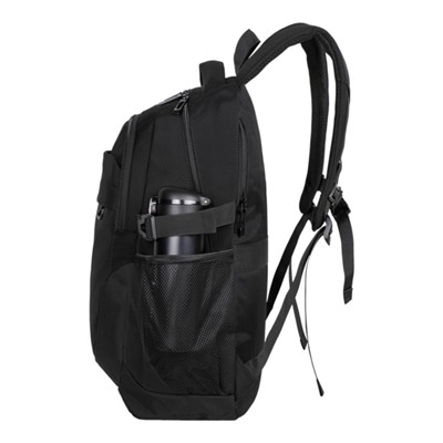 Рюкзак молодёжный 46 х 31 х 15 см, Merlin, XS9253 чёрный