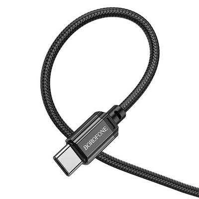 Кабель USB - Type-C Borofone BX87  100см 3A  (black)