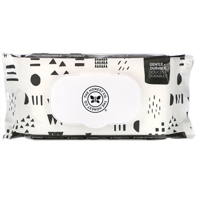 The Honest Company, Plant-Based Wipes, Pattern Play, 72 Wipes