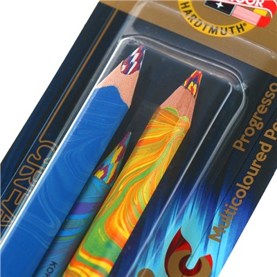 Набор Magic, 3 предмета, Koh-I-Noor 9038: карандаш, восковой мелок, карандаш в лаке