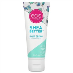 EOS, Shea Better, Hand Cream, Eucalyptus, 2.5 fl oz (74 ml)