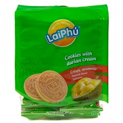 Печенье с кремом со вкусом дуриана Lai Phu, Вьетнам, 350 г ... Акция