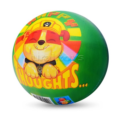 Мяч ПВХ "Щенячий патруль" полноцветн, 15 см, 45 г.