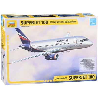 Самолет Суперджет 100