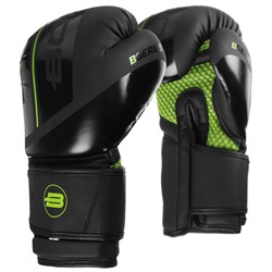 Перчатки боксёрские BoyBo B-Series, 12 унций, цвет зелёный