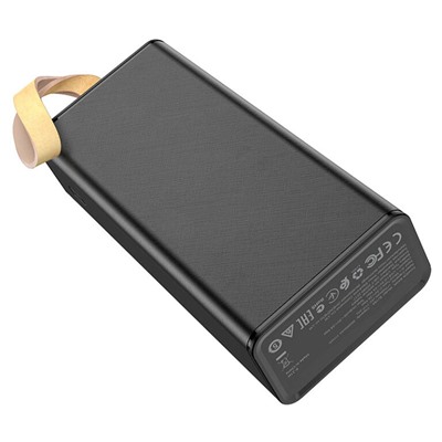 Внешний аккумулятор Borofone BJ18A 30000mAh Micro/Type-C/USB*2 (black)