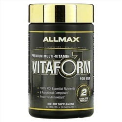 ALLMAX, Vitaform, мультивитамин премиального качества для мужчин, 60 таблеток