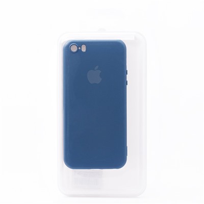 Чехол-накладка ORG Full Soft Touch для "Apple iPhone 5/iPhone 5S/iPhone SE" (blue)