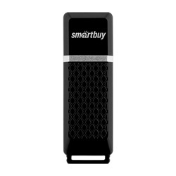 Флэш накопитель USB  8 Гб Smart Buy Quartz (black)