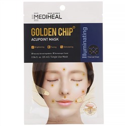 Mediheal, Golden Chip, акупунктурная маска, 5 шт., по 25 мл (0,84 жидк. унции)