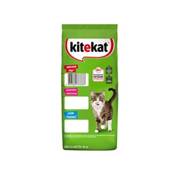 Сухой корм KiteKat "Мясной пир" для кошек, 15 кг