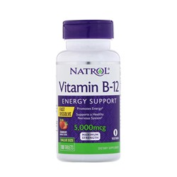 Витамин B12 Natrol, 100 шт