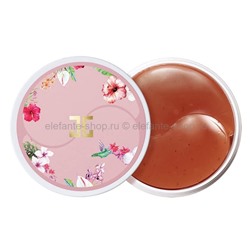 Гидрогелевые патчи с цветами гибискуса Jayjun Roselle Tea Eye Gel Patch 60 шт (51)