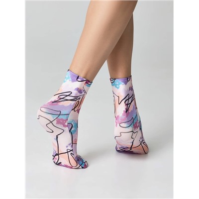 Полиамидные CONTE FANTASY Плотные носки с рисунком «Fantasy»