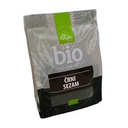 Семена кунжута чёрного био BUFO Organic, 200 г