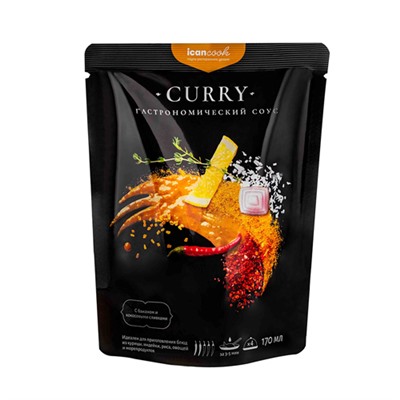 Соус "Curry", гастрономический icancook, 170 мл