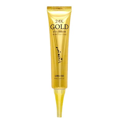 Lebelage Увлажняющий крем для глаз с экстрактом 24К золота / 24 Gold Eye Cream, 40 мл