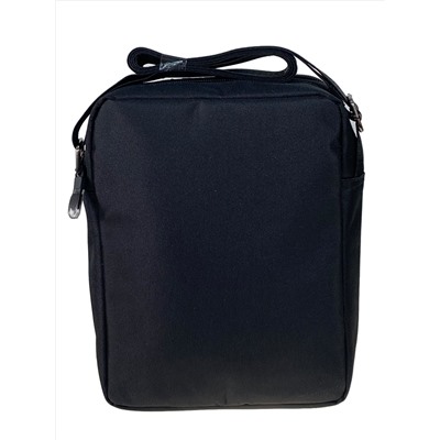 Мужская сумка из текстиля, цвет черный