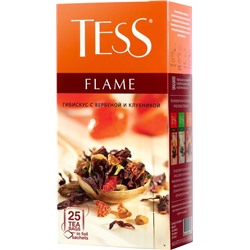 TESS. Classic Collection. FLAME (травяной) карт.пачка, 25 пак.
