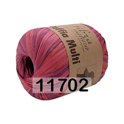 Пряжа Fibra Natura Raffia Multi