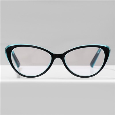 Готовые очки GA0532 (Цвет: C1 черный, синий; диоптрия: + 3,5; тонировка: Нет)