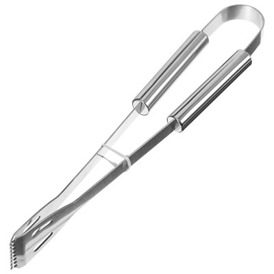 Набор для барбекю Maclay: вилка, щипцы, лопатка, нож, 38.5 см