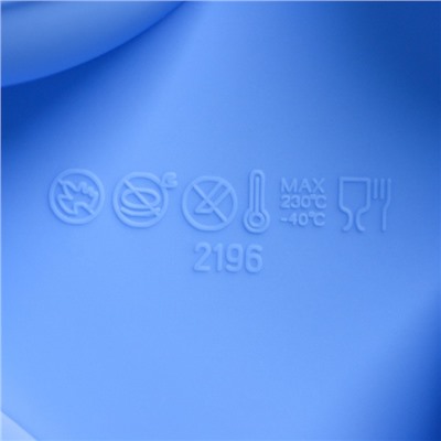 Форма для выпечки Доляна «Праздник.Для новорожденных», силикон, 28,5×16,5 см, 6 ячеек (8х5,7 см), цвет МИКС