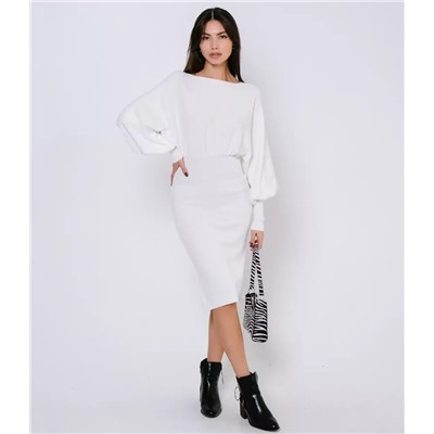 Платье #КТ2198 (1), белый