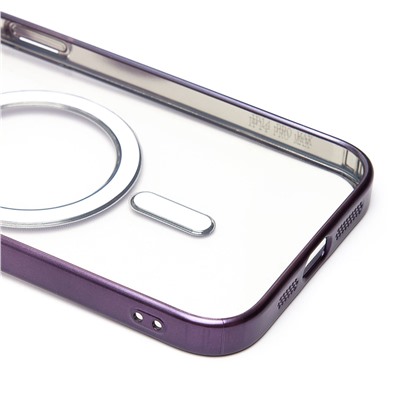 Чехол-накладка - SM027 SafeMag для "Apple iPhone 14 Pro Max" (dark violet)