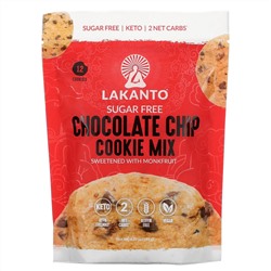 Lakanto, Chocolate Chip Cookie Mix, Sugar Free, 6.77 oz (192 g)