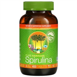 Nutrex Hawaii, Pure Hawaiian Spirulina, 400 таблеток