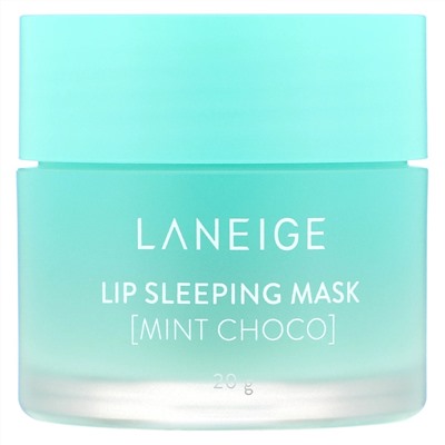 Laneige, ночная маска для губ, с ароматом мяты и шоколада, 20 г