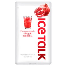 Напиток со вкусом граната Pomegranate Ade Ice Talk, Корея, 190 мл Акция
