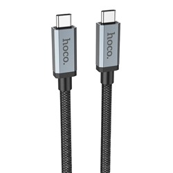 Кабель Type-C - Type-C USB 3.2 Hoco US06 100W 200см 5A  (black)
