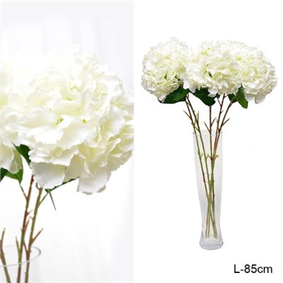 Цветок искусственный Гортензия 85 см d 25 см / A34 /уп 100/400/