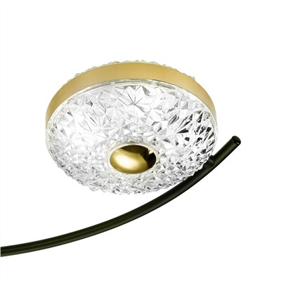 Потолочный светильник Escada 10208/8 LED*110W Black/Gold