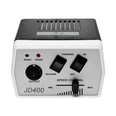 Аппарат для маникюра и педикюра JessNail JD400 PRO, 30 000 об/мин, 35 Вт, бело-чёрный