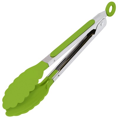 Щипцы кухонные Tongs-04 (нейлон, нерж.сталь), 17,5 см