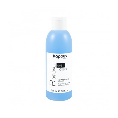 Kapous Жидкость д/снятия декоративного лака"Nail Polish Remover"  200 мл.