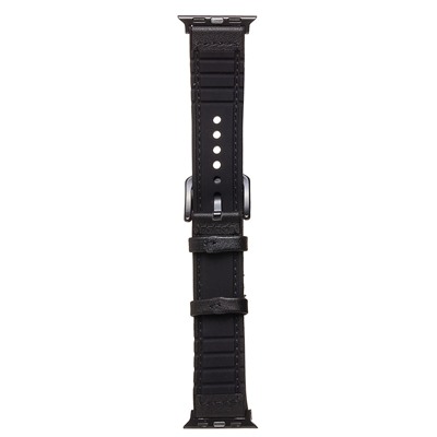 Ремешок - ApW39 Skin Apple Watch 38/40/41 mm экокожа (black)